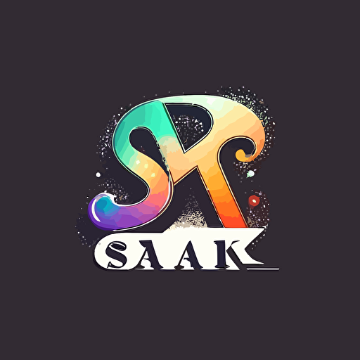 Logo for SaaS application in HR space, starts with letter K, vector, serif font, limited color palette