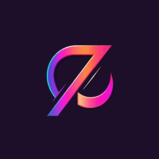 Place a C letter next to a Z letter and combine it as a simple line vector logo looking like a events company logo