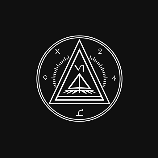 logo, ruler, RD, technology, black and white, line, vector, consulting, minimalistic, aestheticaly pleasing, award winning, simple, thoughtful, white background, stylish, modern, fancy, design, sharp