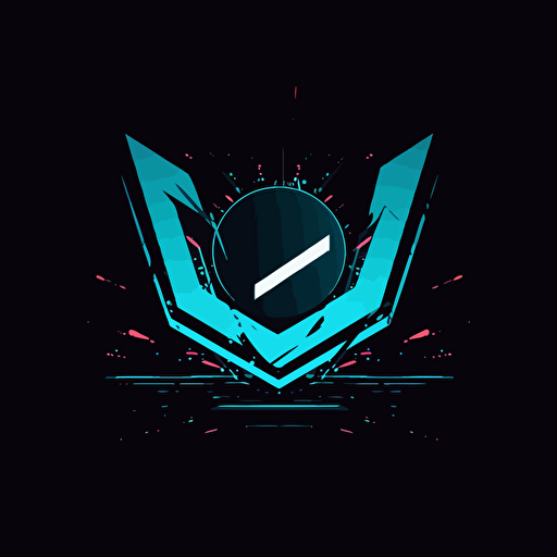 create modern vector logo of a TV streaming company