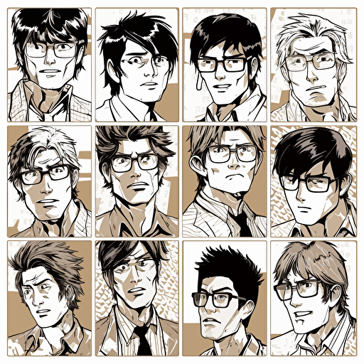 vector embeddings manga comic style