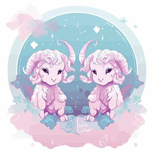 Vector, illustration, cute zodiac, aries,children, happiness, sweetness, cotton,5 caribbean,1 chromatic,1 dripping paint, ,1 strobe,1 accent lighting,,1 magnification,,1 baby pink color,1 baby blue color,1 CYMK,1 cyan,1 hot pink color,1 lavender color,1 pastel,1 pink,1 cotton 6144x6144