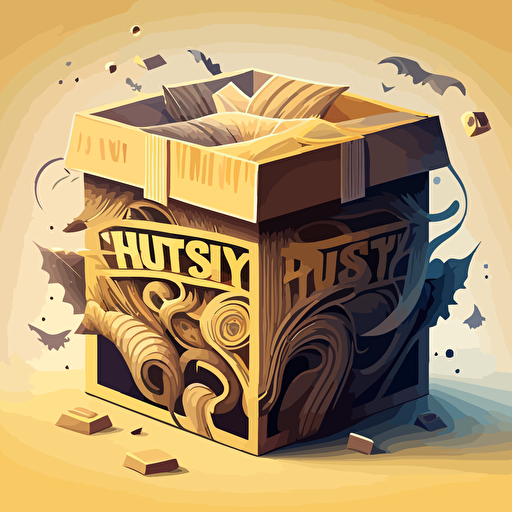 mystery box, vector