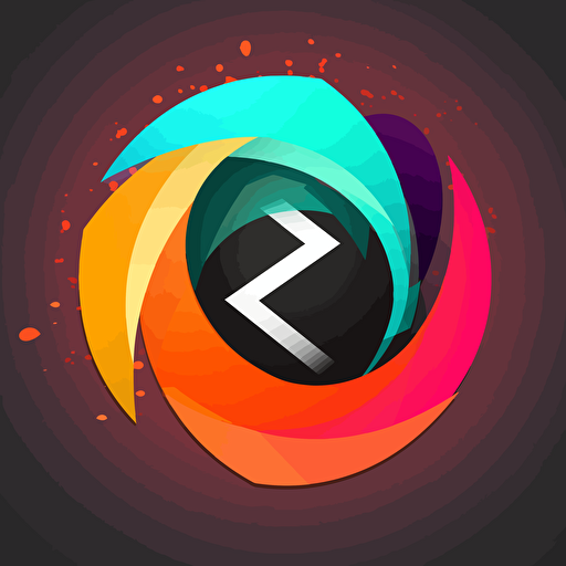 generic 2d web logo, vector art, svg, corporate