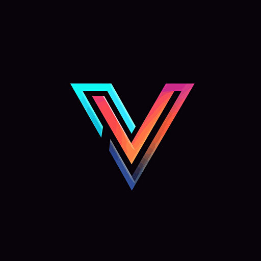 minimalist logo, vector, flat, letter Y, technology