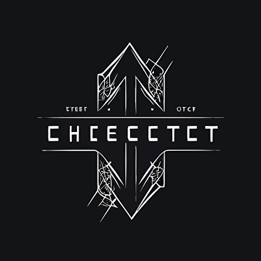 company logo, minimalistic, word cet, cycle, edge, trader, vector art, modern, electrified