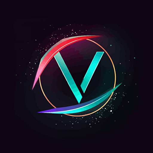 Create simple and elegant vector logo including letters '7' and 'W' for a metaverse activity