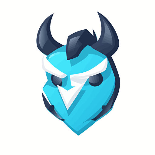 simplevector logo::1 mascot,matching colors, modern, detailed, white background