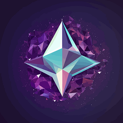 ethereum vector illustration