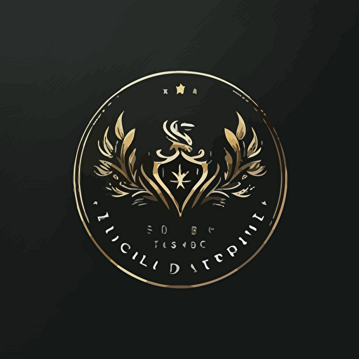 a logo for a new gym mature, sophisticated and luxurious logo. 2d,flat,minimalism,vector