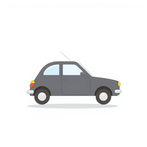 a car driving on a 
