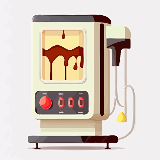 iv drip machine, 2d, flat vector illustration, white background