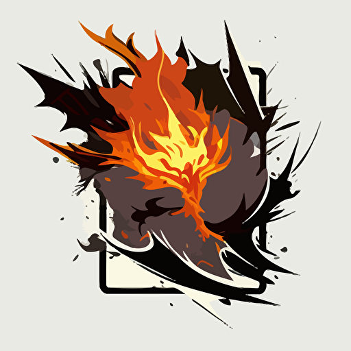 vector image of a magic the gathering card