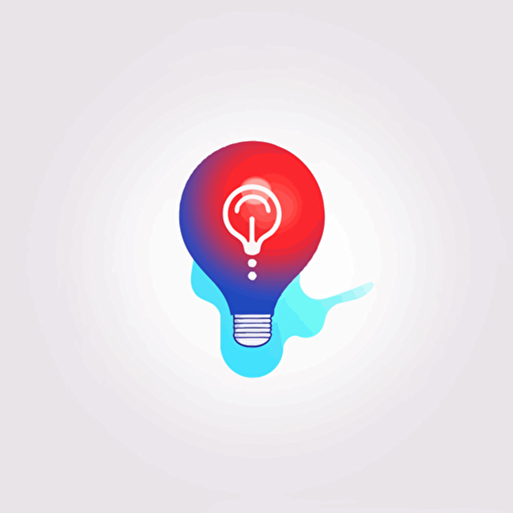 create logo for emergency health care, minimalistic , with color blue light and red , vector