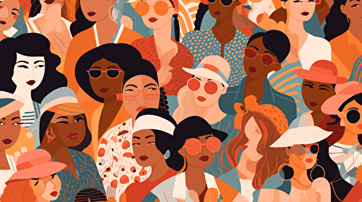 Collages of images, illustrations and vector art that reflect the inclusive representation of people from all over the world stock image popular no text prompt trend. pinterest contest winner