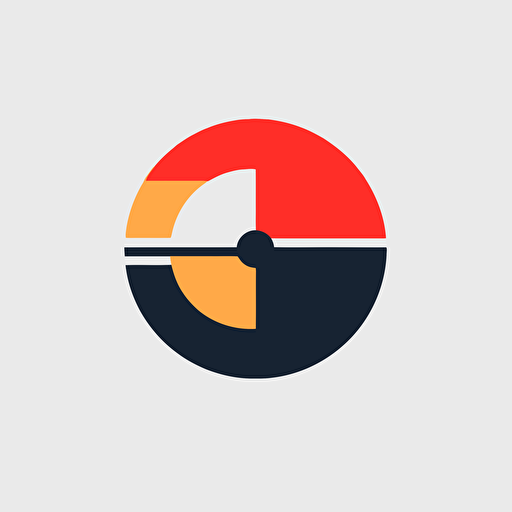 a flat vector logo for privacy company, minimal, by Paul Rand, De Stijl, vector, symbol