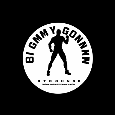 logo of boxing gym, simple, vector