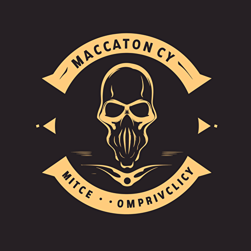 modern vector based logo for toxic masculinity