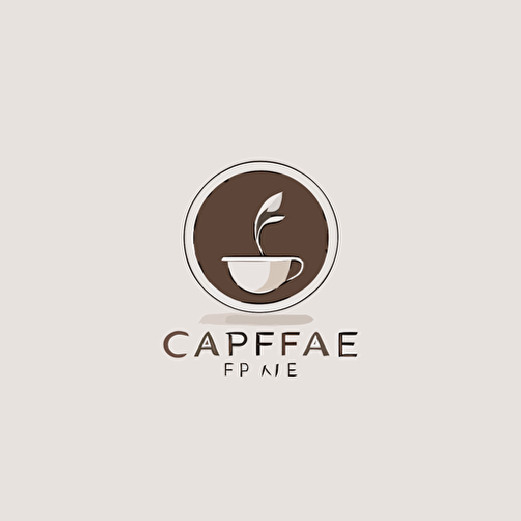 Logo de tienda de café, minimalista, taza de café pequeña, fondo blanco, vector, 2d, coffee logo, 2d, flat, minimal, white background, vector, Coffee logo minimalist, 2d, flat, minimal, UI