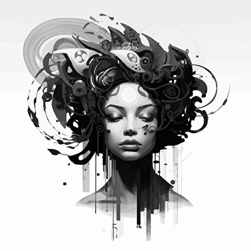 iconic modern pictorial of "NOX", black vector, white background