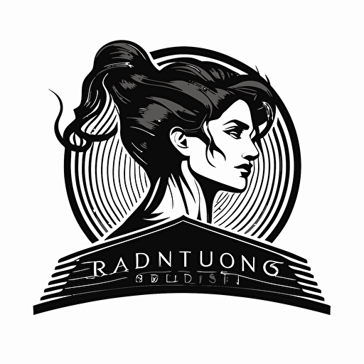 modern iconic logo of roofing black vector, on whit backgroynd