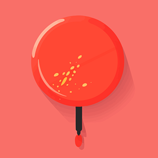 minimalist whoopee cushion vector