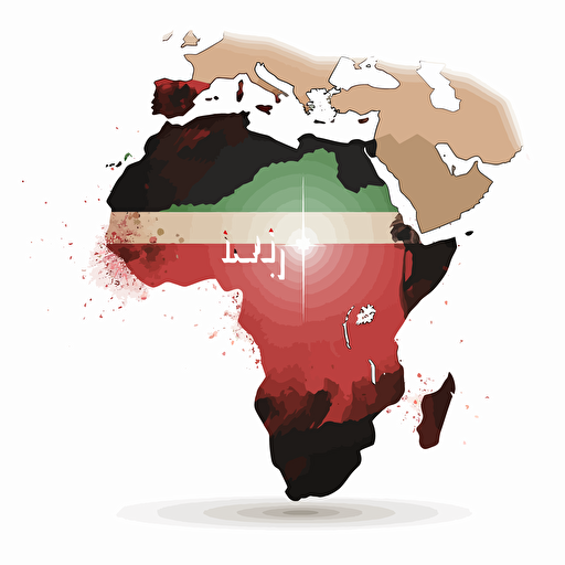 jordan in world map vector clipart high detail
