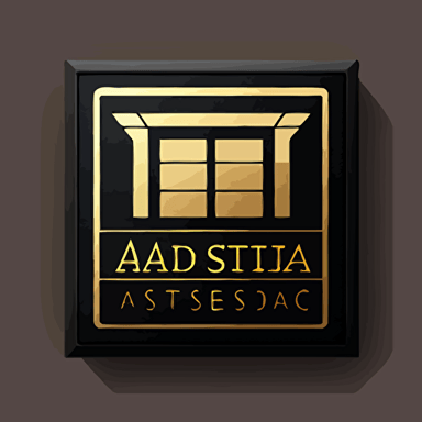 square vector based logo for podcast studio "4420 6th Ave Studios"