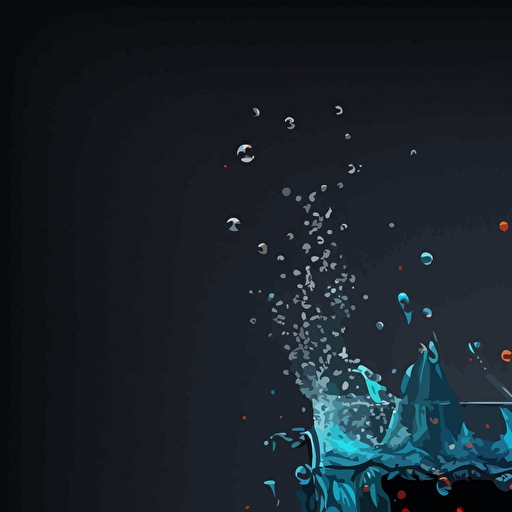 Create vector with with fire water