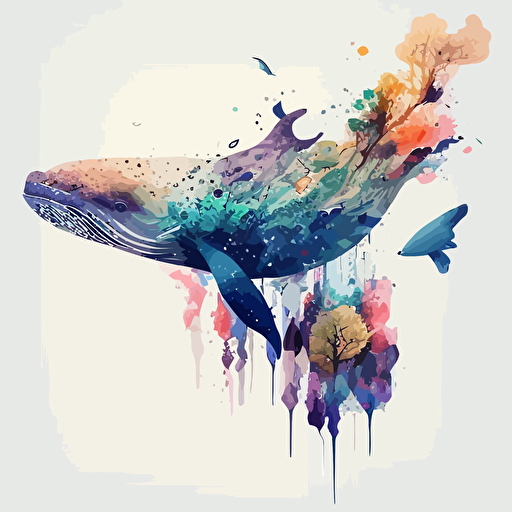 arm animal vector water color