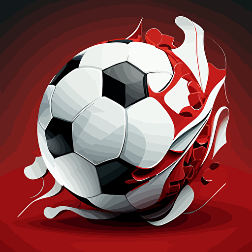 vector foot ball image