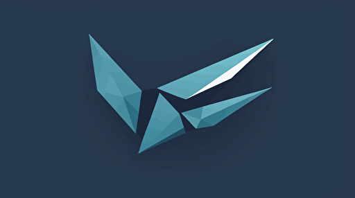 minimal vector FlyCad logo