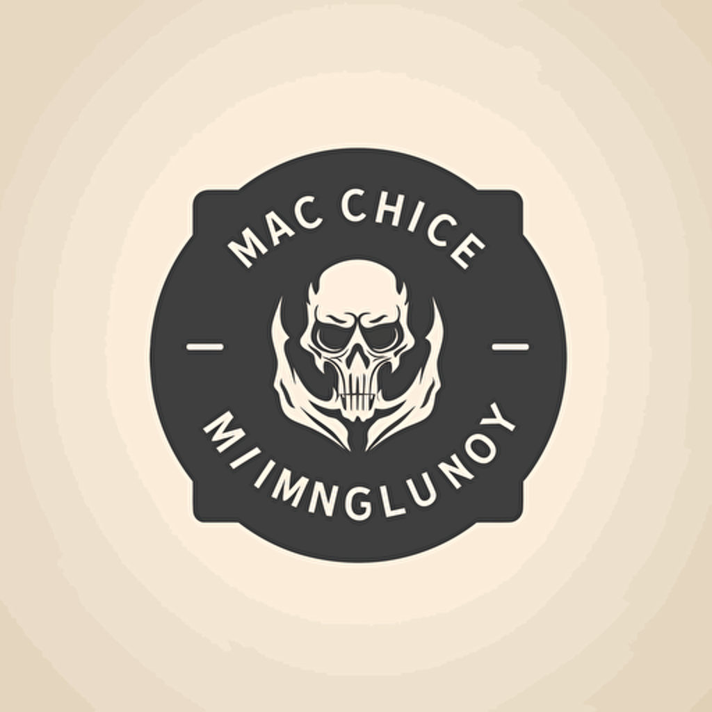 modern vector based logo for toxic masculinity