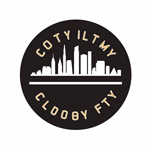 colorado skyline logo, simple, vector