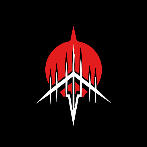 simple vector logo, electric fence, use lettern "DN"