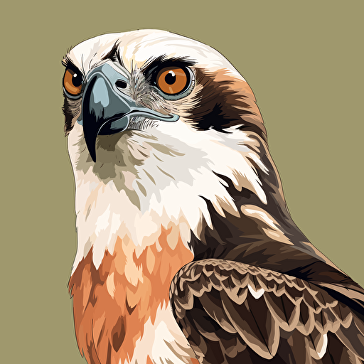 osprey vector art