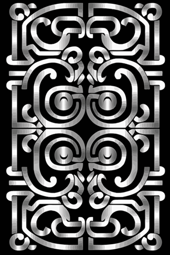 svg, vector, black and white, greek chinese pattern