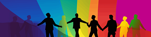 high color stylized vector, empathy, teamwork, high performance, facilitation, leadership development,