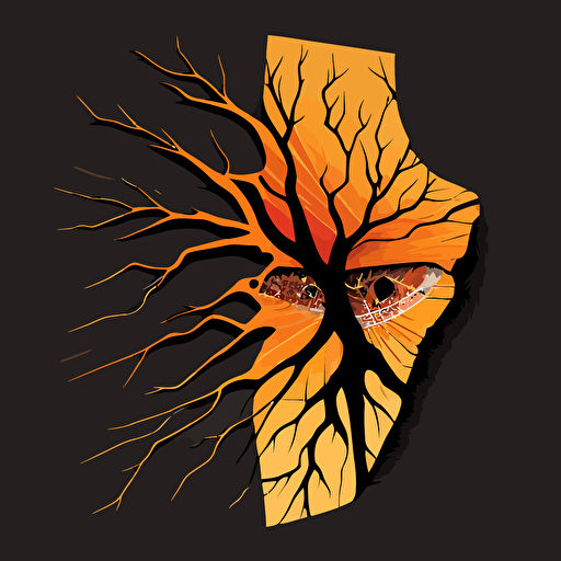 healing scar tissue vector