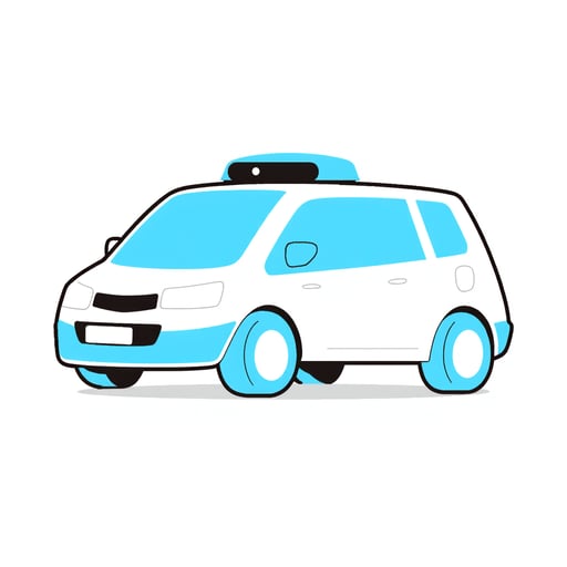 a self driving car