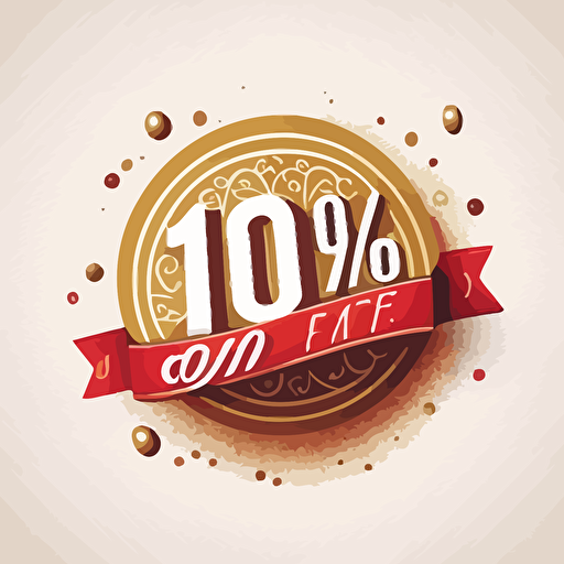 off sale 10%,15%,20% , icon, vector