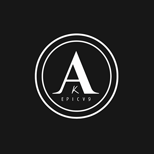 create a lettermark of letters A and L for a IT company, modern, vector, simple