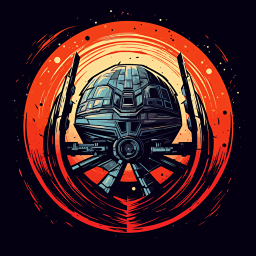 vector image of star wars logo