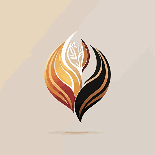 a modern, futuristic minimal vector logo design for a community based on friendship, understanding, learning and embracing different cultures