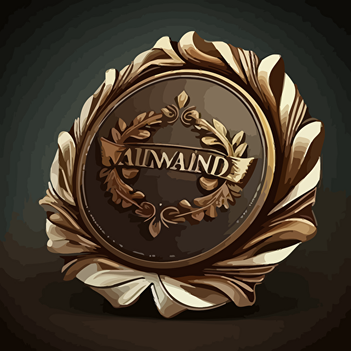award logo, vector