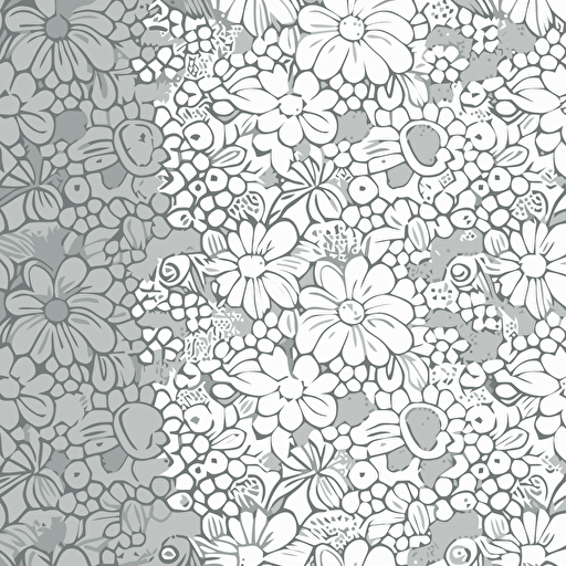 smal flower texture background illustration vector one color