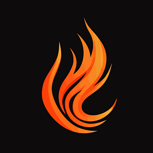 vector flame