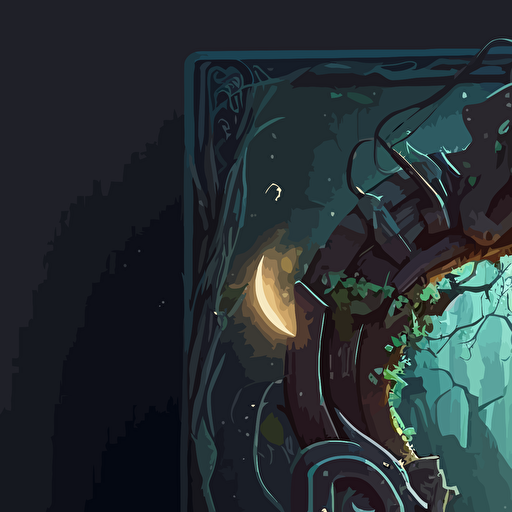 magic: the gathing back card design, portals: tradng card came, vector, behance, fantasy card back design