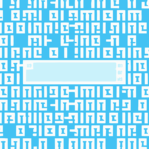 simple minimalist vector flat patterned password security wallpaper no shadows no gradients blue and white color