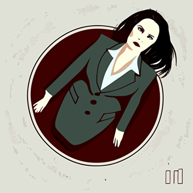 women in business suit , intop positions, women in business suit in the carpet floor, vector illustration